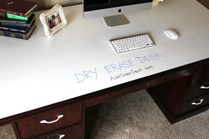 Dry Erase Paint Desk